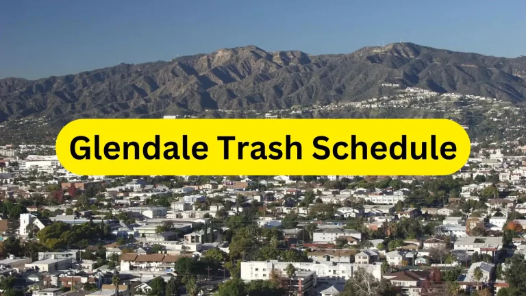 Glendale Trash Schedule 2023 (Holidays, Bulk Waste Pickup and Recycling)