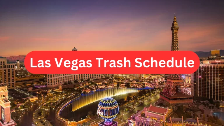 Las Vegas Trash Schedule 2023 (Holidays, Bulk Trash Pickup and Recyclable items)