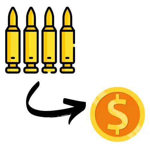 sell scrap ammunition and earn money