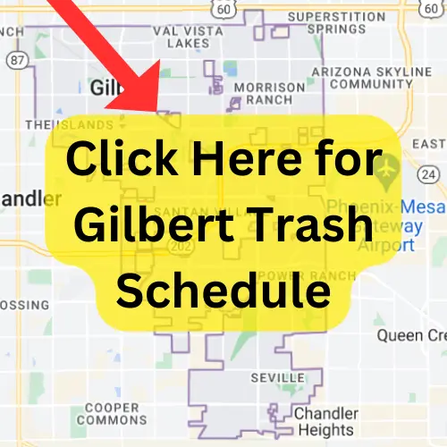 Gilbert Trash Schedule 2024 (Holidays, Bulk Pickup and Recycling)