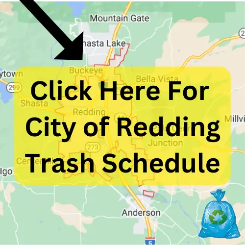 City of Redding Trash Schedule