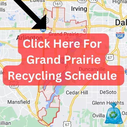 Grand Peairie Recycling Schedule