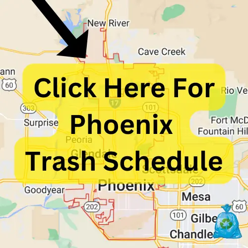 Trash Pickup Schedule For Phoenix Arizona On Christmas Week 2024