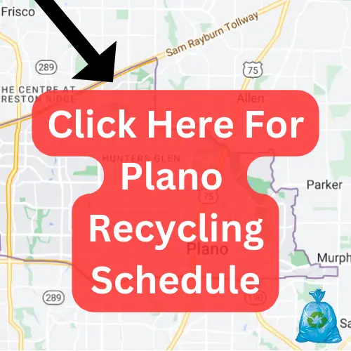 Plano Trash Pickup Schedule 2025