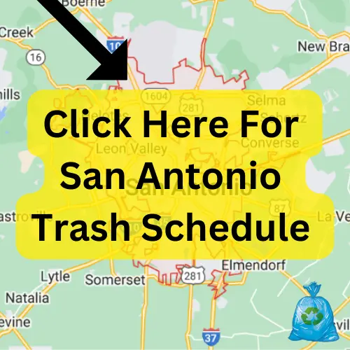 San Antonio Trash Schedule