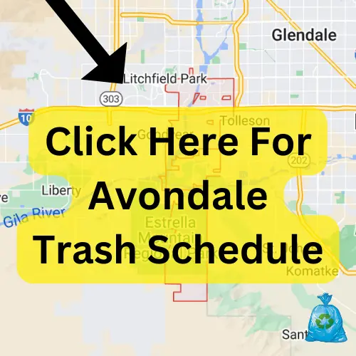Avondale Trash Schedule 2023 (Holidays, Recycling, Bulk Pickup)