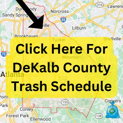 DeKalb County Trash Schedule 2023 (Holidays, Bulk Pickup & Recycling)