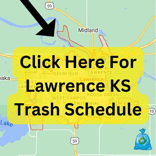 Lawrence KS Trash Schedule 2023 (Holidays, Recycling, Bulk Pickup, Maps)