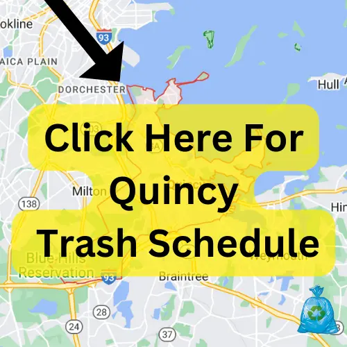 Quincy Trash Pickup Schedule