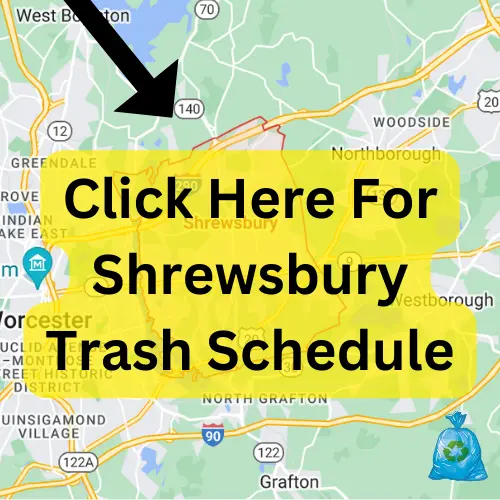 Shrewsbury Trash Schedule 2023 (Holidays, Bulk Pickup & Recycling)