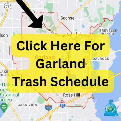 City of Garland Trash Schedule 2023 (Holidays, Recycling, & Bulk Pickup)