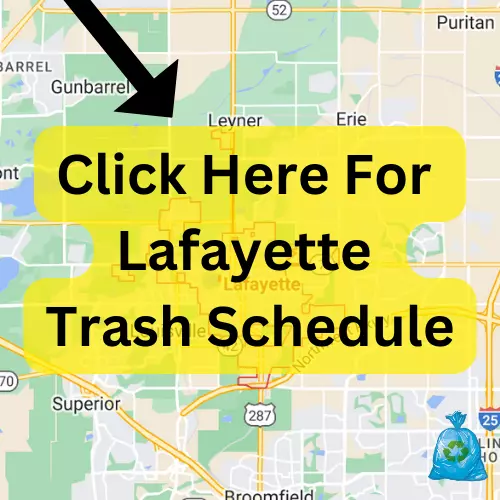 Lafayette Trash Schedule 2023 (Holidays, Recycling, & Bulk Pickup)