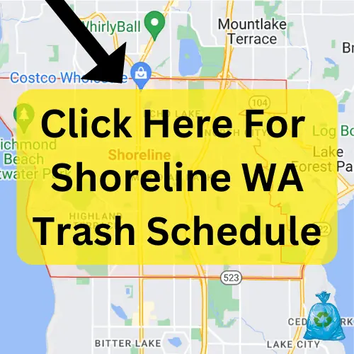 Shoreline Trash Pickup Schedule