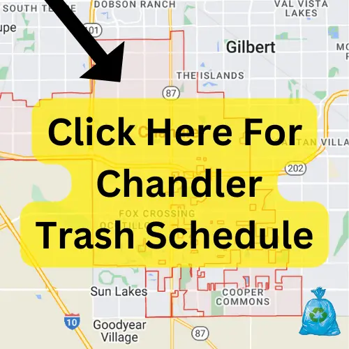 Chandler Trash Schedule 2024 (Holidays, Recycling & Bulk Pickup)