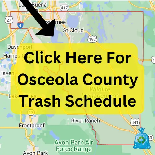 Osceola Trash Pickup Schedule