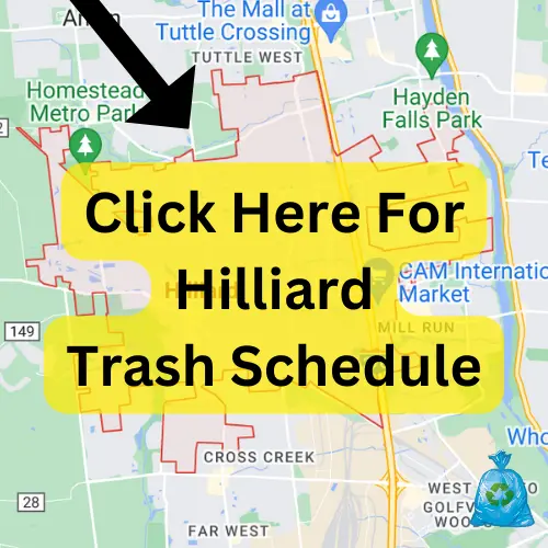Hilliard Trash Schedule 2024 (Holidays, Recycling & Bulk Pickup)