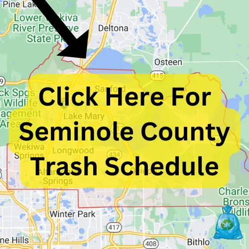 Seminole County Trash Schedule 2024 (Holidays, Recycling, & Bulk Pickup)