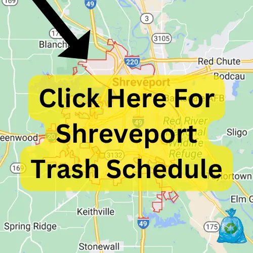 Shreveport Trash Schedule 2024 (Holidays, Recycling & Bulk Pickup